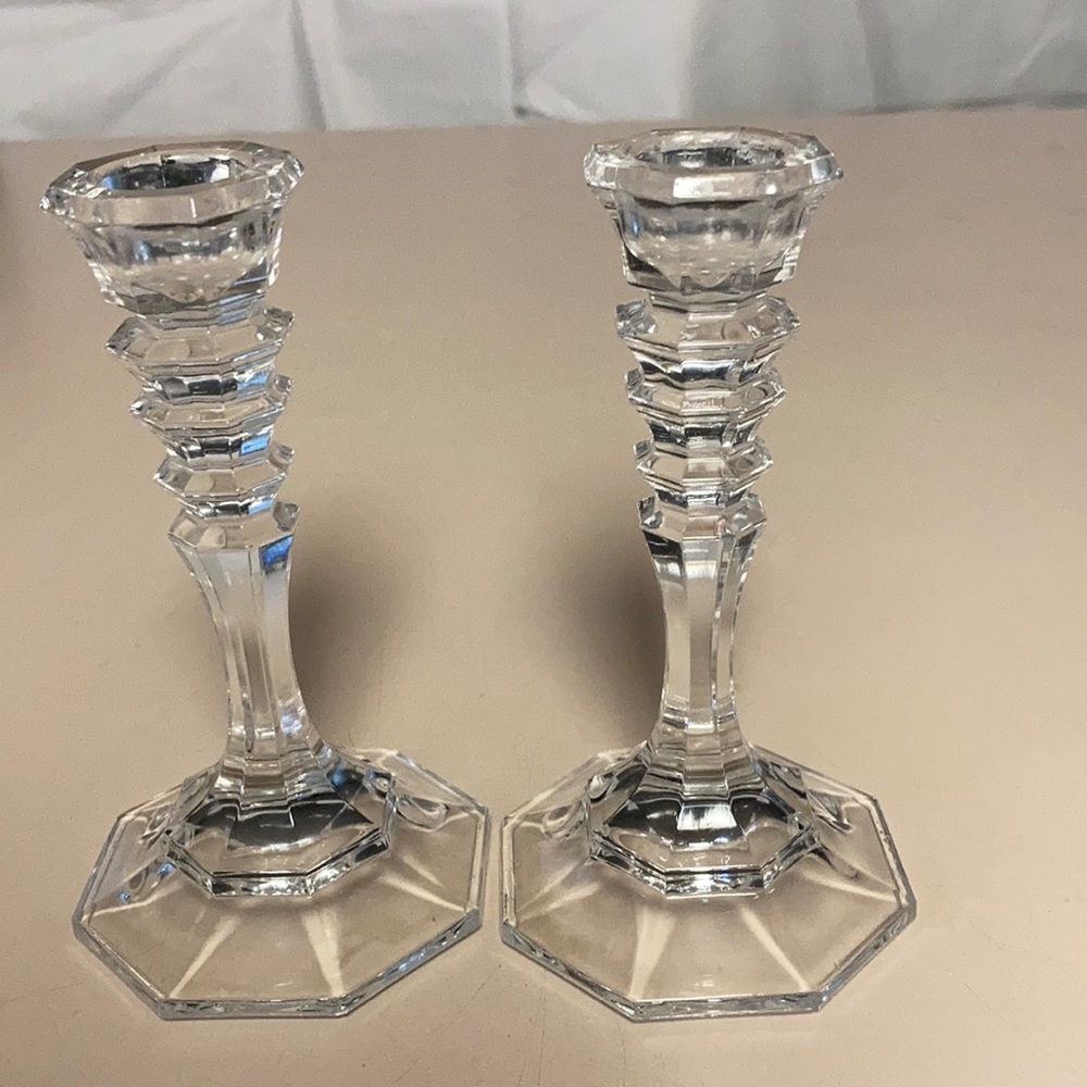 Crystal Candlestick Holder